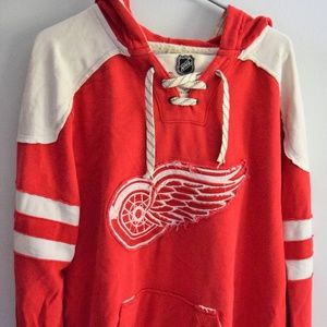 Red wings hoodie